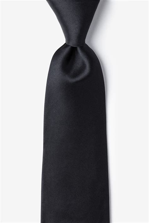 black necktie for men